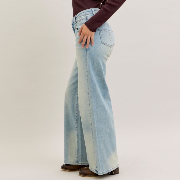 NEW🎉 Judy Blue High Waist Column Straight Jeans - Picture 7 of 12